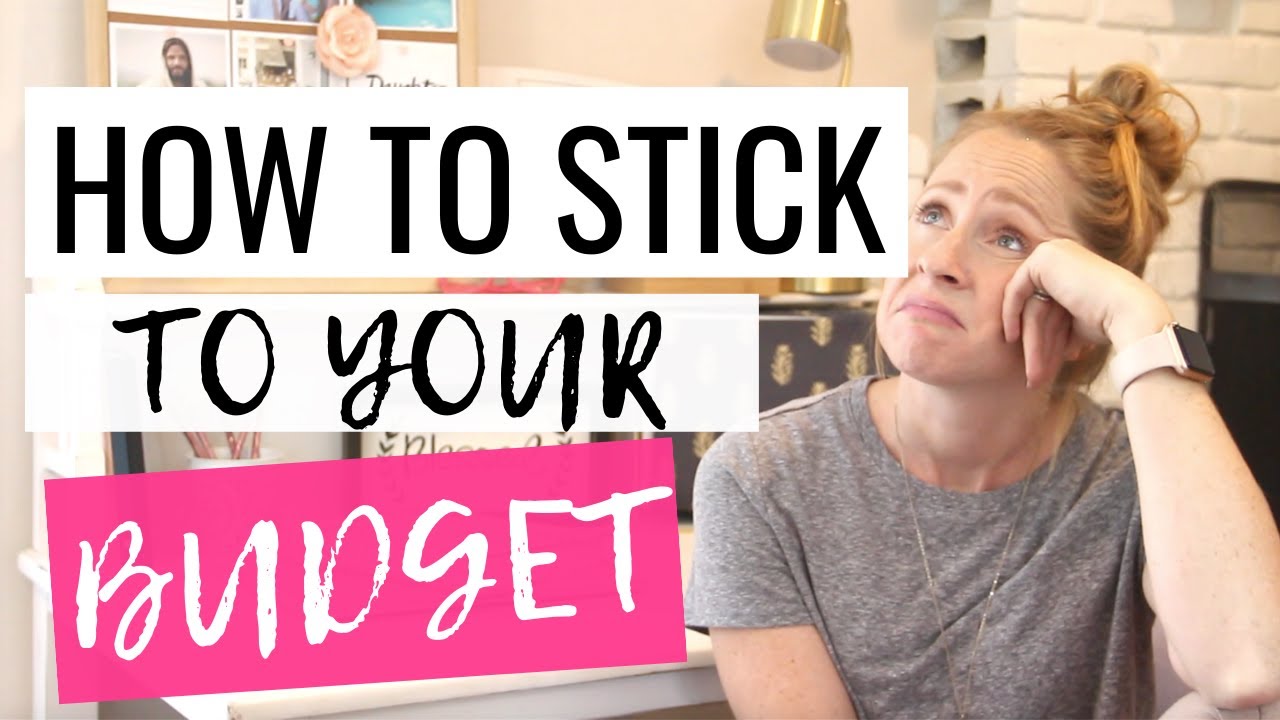 3 Reasons Why You Can't STICK TO YOUR BUDGET