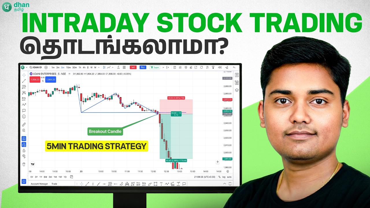 How to Start Intraday Stock Trading? 5X Leverage! 3 Stocks போதும் காரணம் இதுதான்! | Intraday Trading