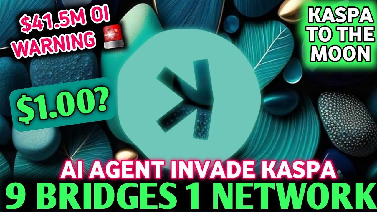Kaspa Just Changed Everything &mdash; AI Agents, 9 Blue-Chip Bridges & A Fork That Could 10X KAS