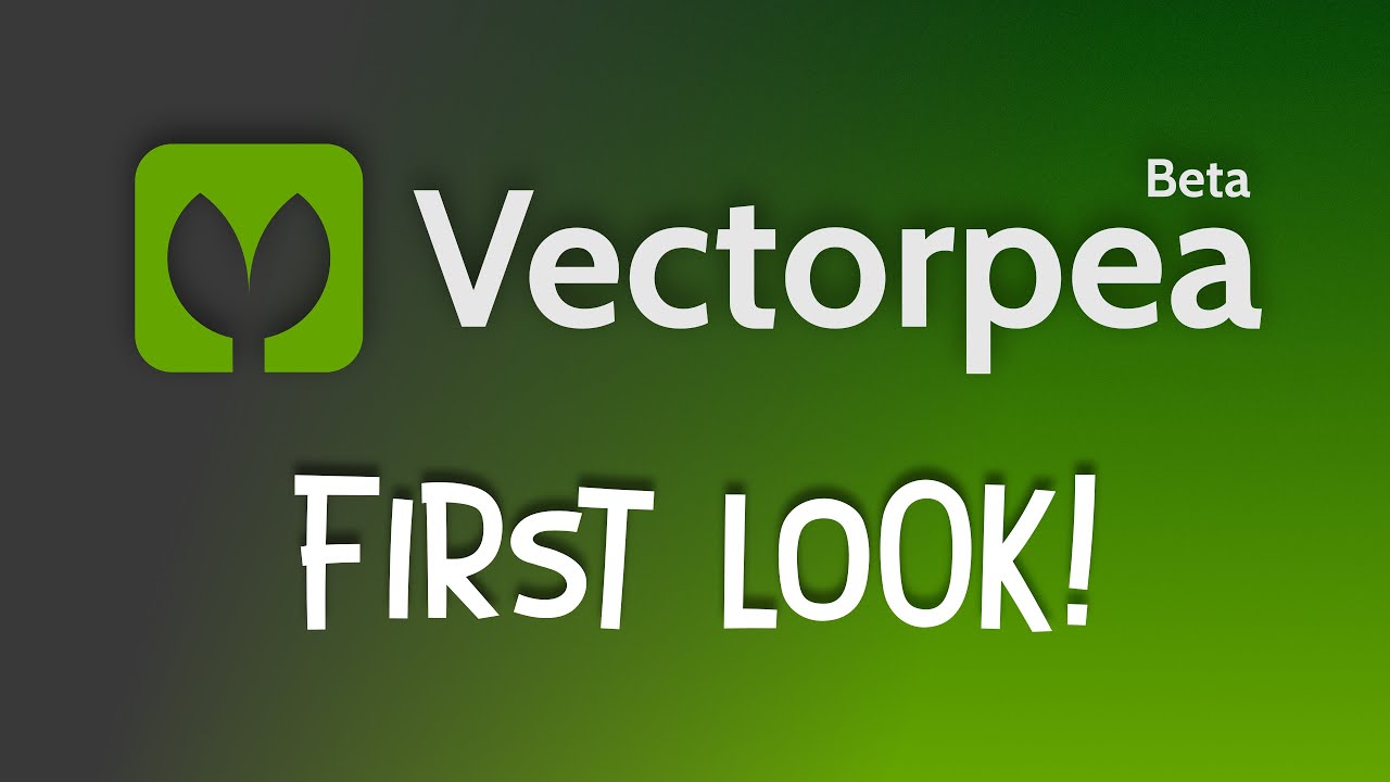 Первый взгляд на Vectorpea Beta — новое программное обеспечение для векторной графики от Photopea...