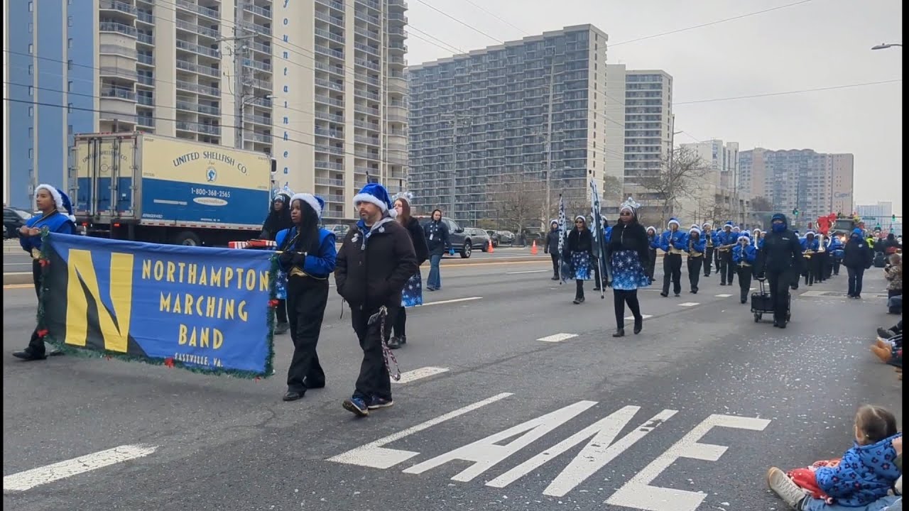 Ocean City Maryland Christmas Parade Marching Bands 2025