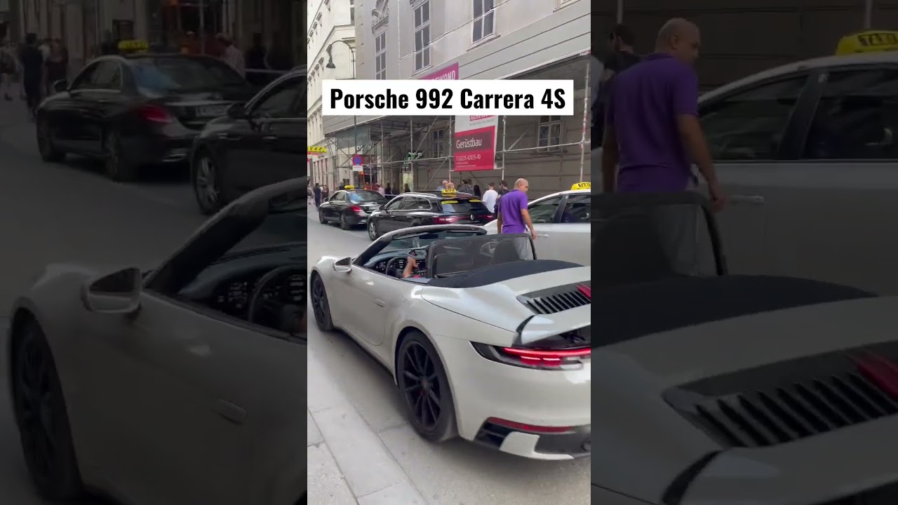 Porsche 992 Carrera 4S *CABRIO TIME*😂