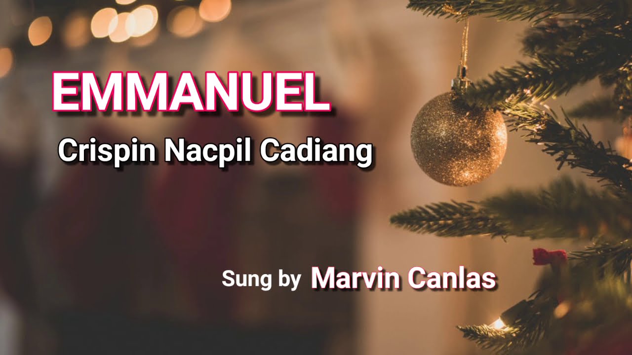 EMMANUEL - Crispin Cadiang (COVER) #paskungkapampangan #simbangbengi