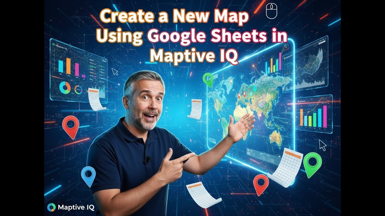 Create a New Map Using Google Sheets in Maptive: Step-by-Step Tutorial