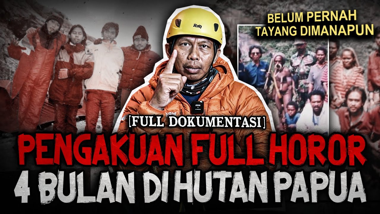 TONTON VIDEO INI SEBELUM HILANG! [FULL DOKUMENTASI] 4 BULAN SURVIVE DI HUTAN PAPUA GUNUNG CARTENSZ