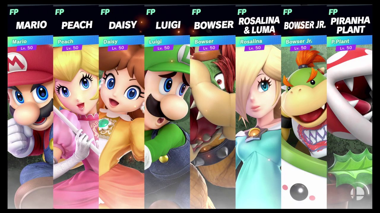 Super Smash Bros Ultimate Amiibo Fights   Request #4802 Super Mario Stamina Battle