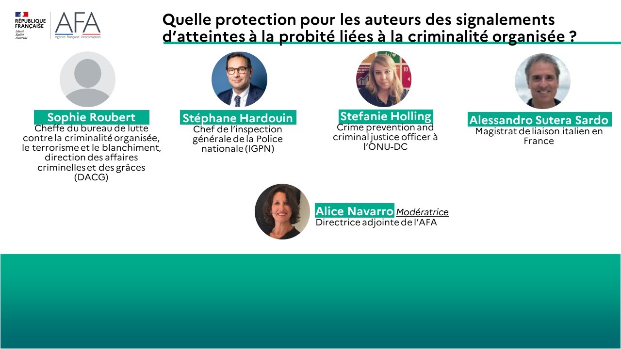 Quelle protection pour les auteurs des signalements liés à la criminalité organisée ?