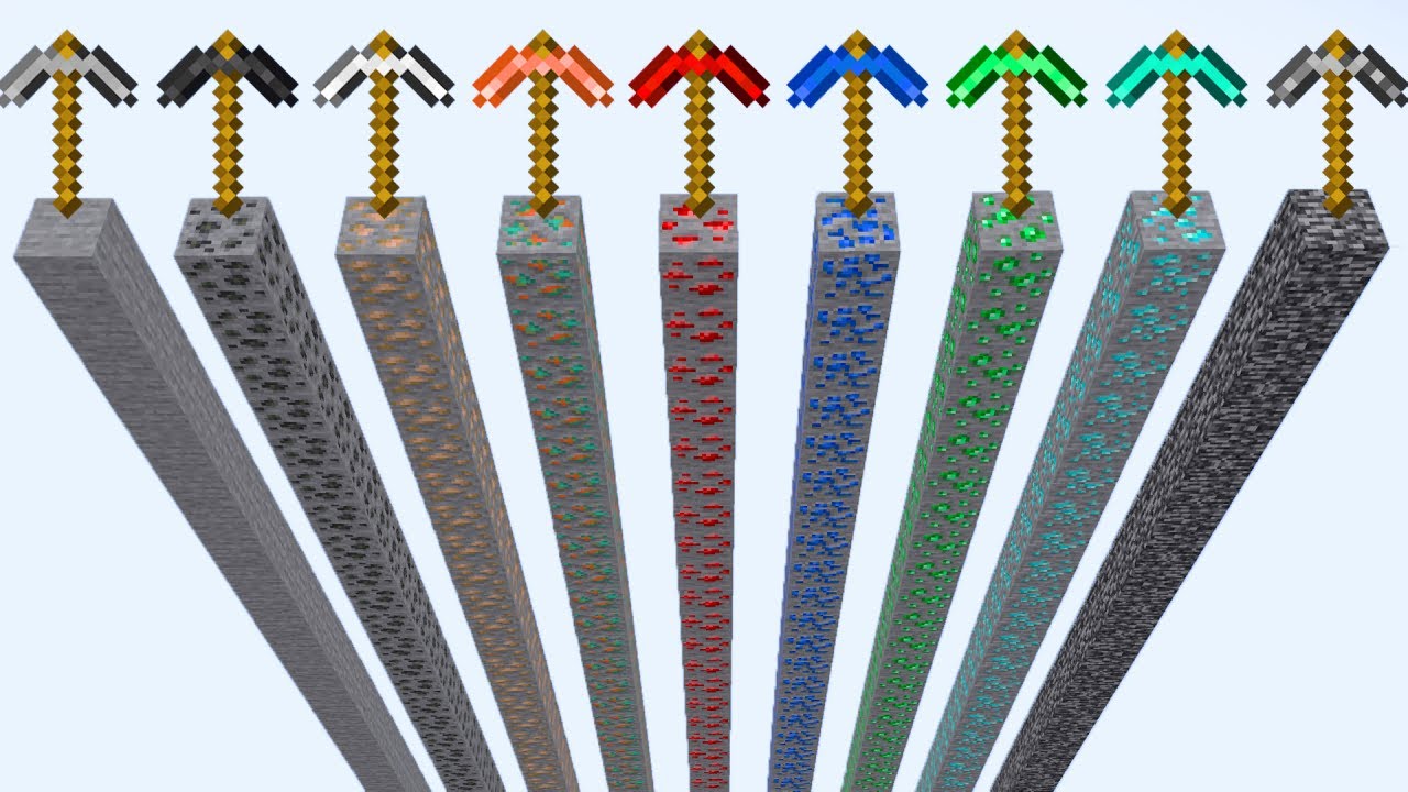 which minecraft pickaxe is the fastest ?