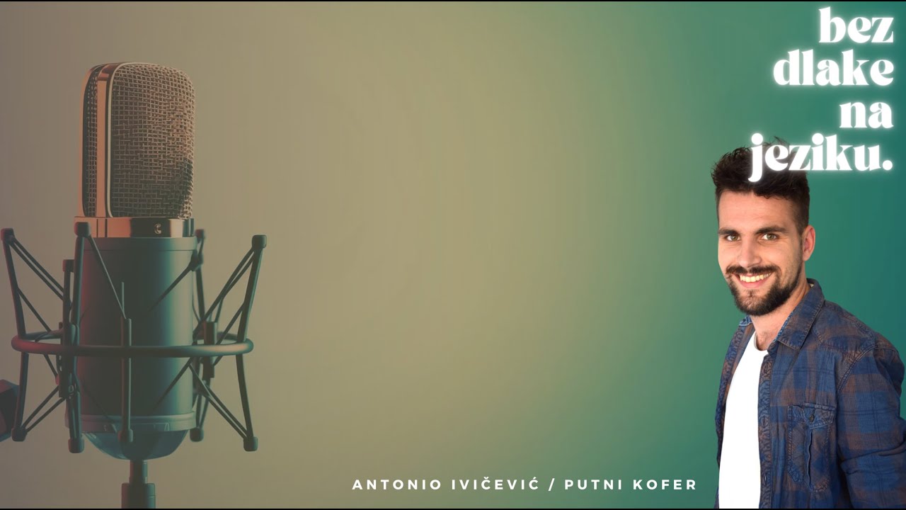 BEZ DLAKE NA JEZIKU⏐S01E01 ⏐Antonio Ivičević (Putni Kofer) 🧳