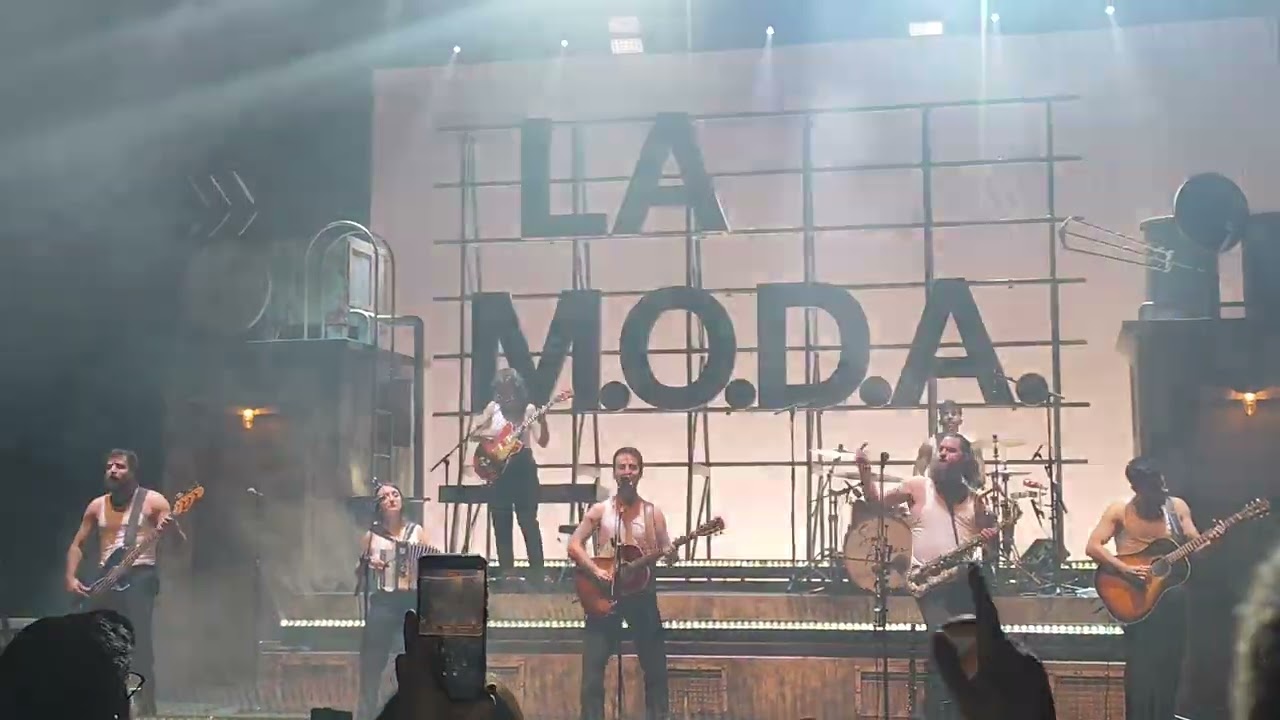 Concierto LA M.O.D.A. presentación de disco 
