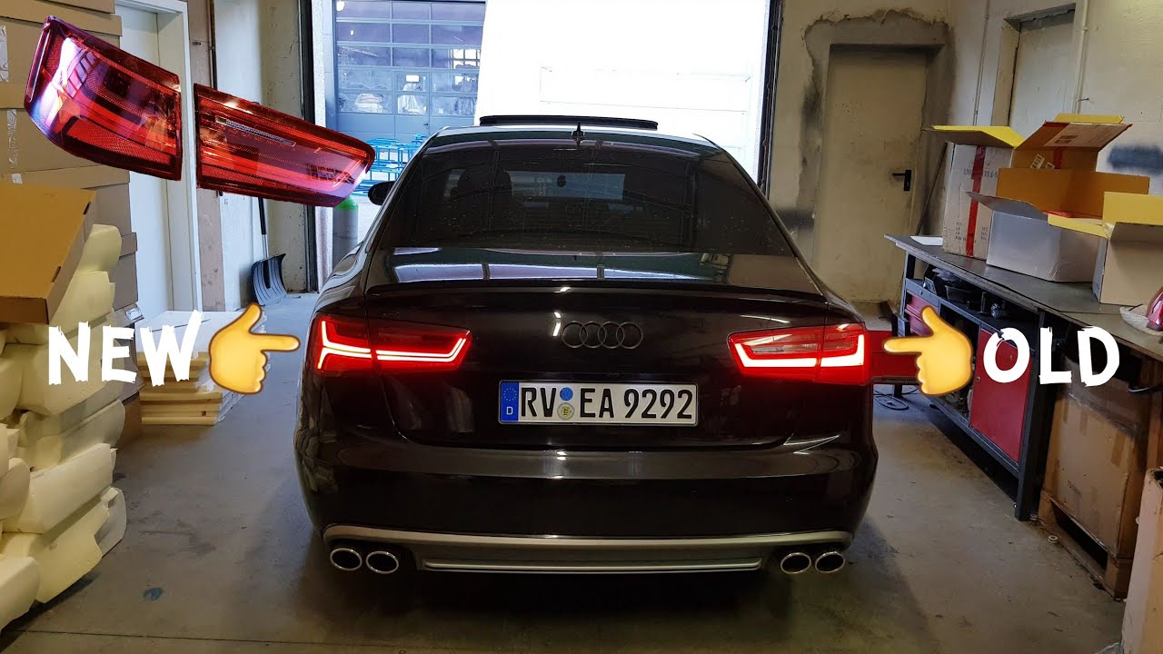 AUDI A6 4G C7 DYNAMIC  BLINKER LED INSTALLATION,🔩🔧🛠 RÜCKLEUCHTEN, DYNAMISCHER BLINKER UMBAU🔧🔩🛠