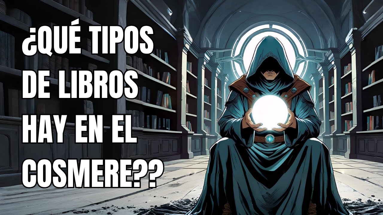 &iquest;Qu&eacute; tipos de libros hay en el Cosmere? | Gu&iacute;a para nuevos lectores