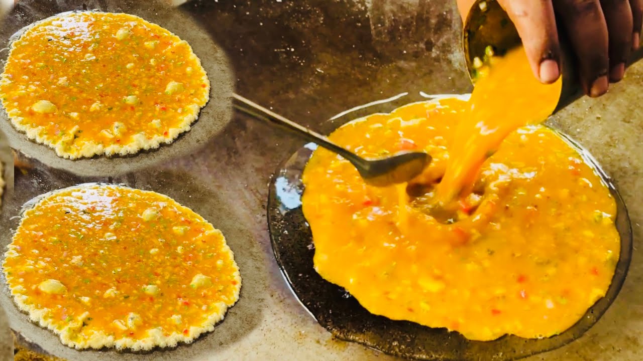 Best Masala Egg Omelette Pav in Mumbai | Street Food Egg Omelette Recipe | Egg Breakfast Recipe
