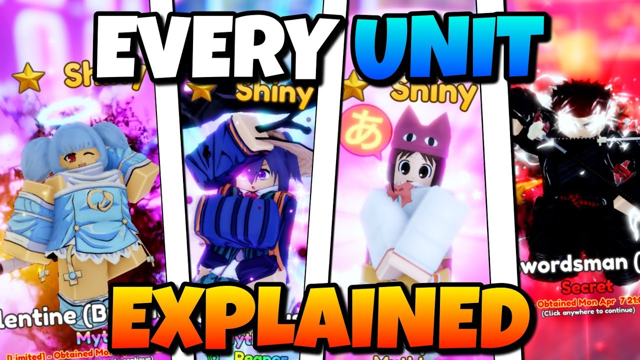 Showcasing EVERY April Fool's Unit In Anime Adventures