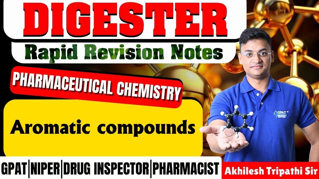 D-23 | Aromatic compounds (ORGANIC CHEMISTRY) Rapid reviosion notes #aromatic #organic