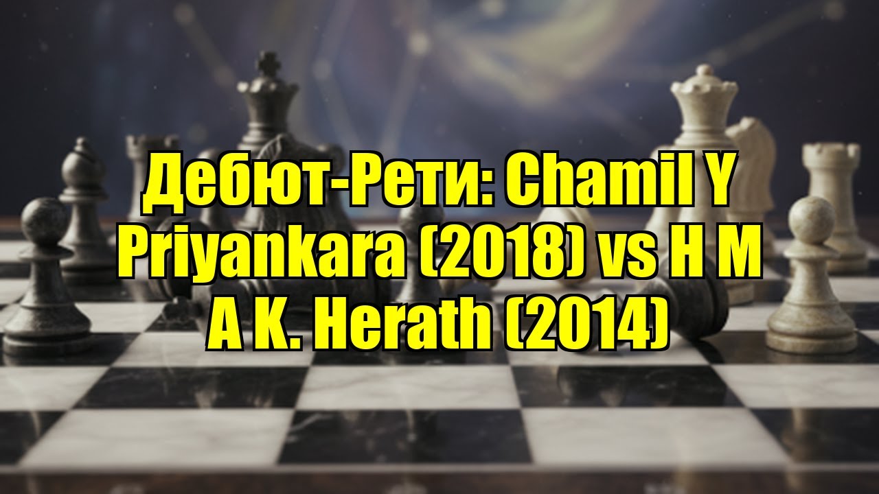 Дебют-Рети: Chamil Y Priyankara (2018) vs H M A K. Herath (2014)