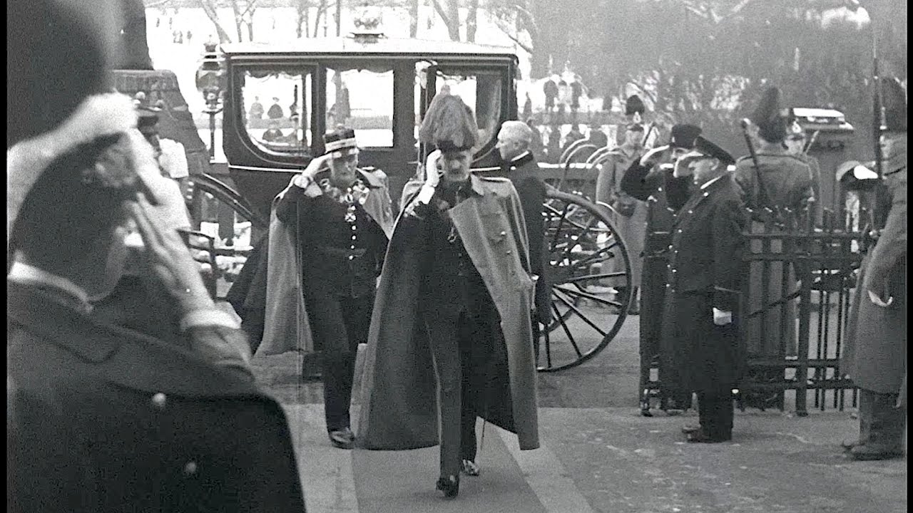 Stortingets høitidelig åpning 1938