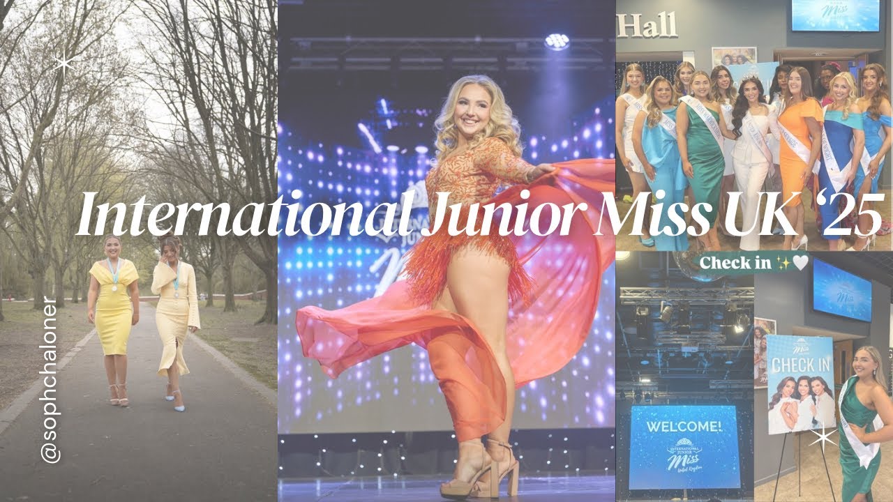 International Junior Miss UK 2025 👑✨🩵 | Miss Warwickshire