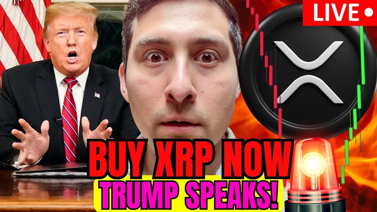 XRP WATCH! TRUMP Ireland NEWS LIVE🔴XRP DOWN?