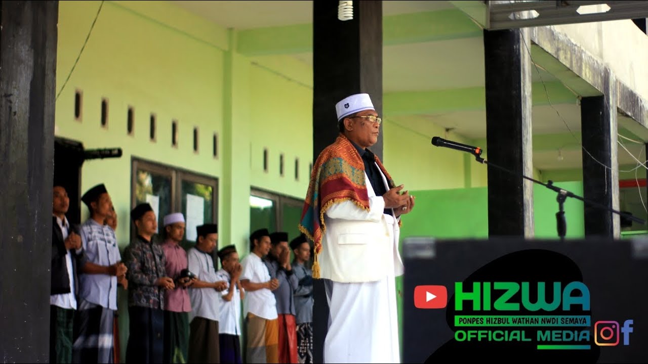 Peringatan Hari santri  di lingkungan Ponpes Hizbul wathan nwdi semaya