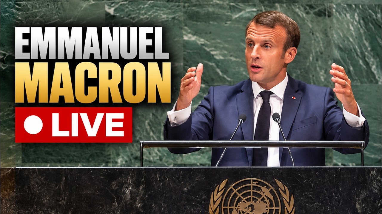 Macron UNGA Speech LIVE: France President Addresses UN General Assembly 2026 | General Debate