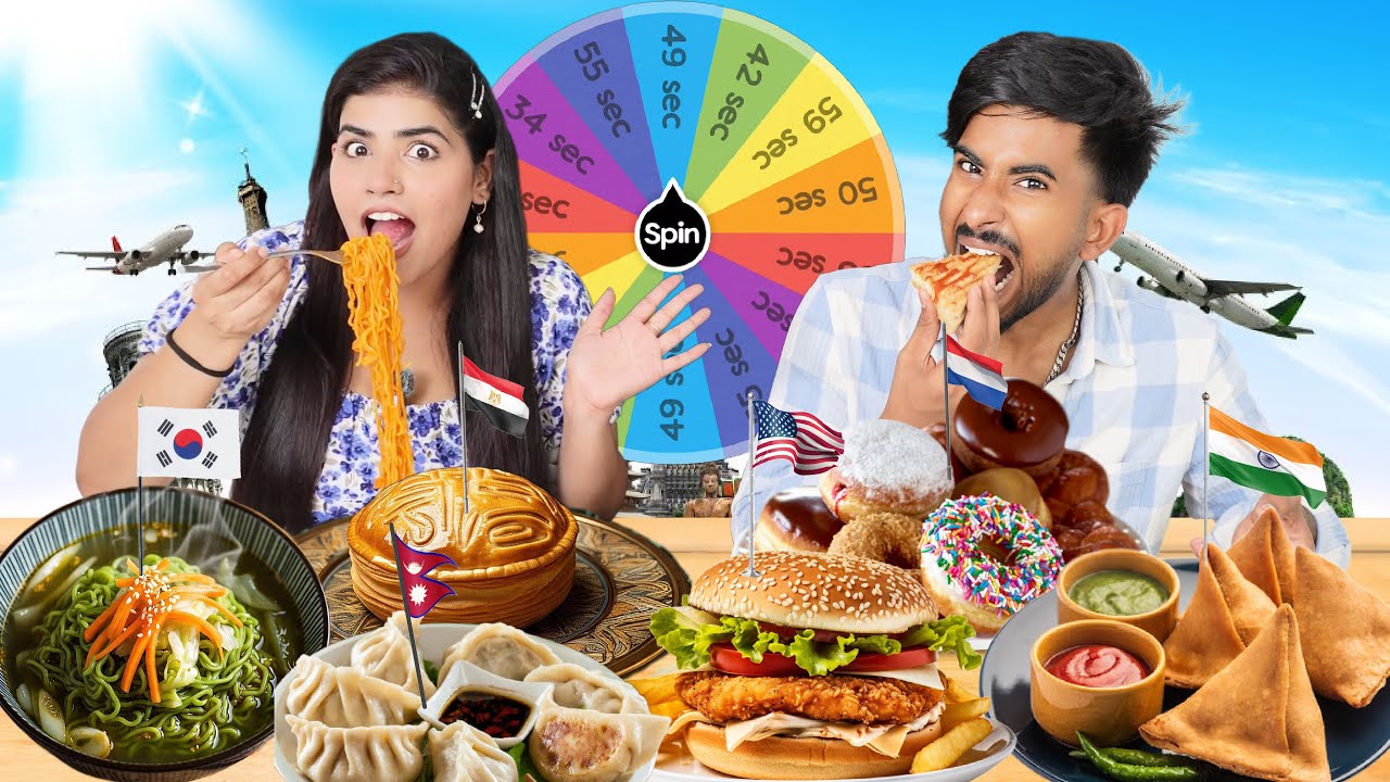 Food From Around the World | Kis Country Ka Food Hai Sabse Tasty🤤😋 || Pooja Singh