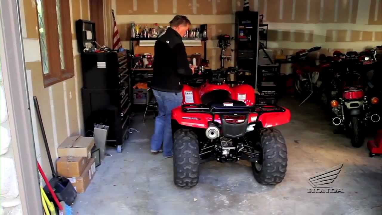 How To : Winterize Prep & Store Your Honda ATV For Winter or Storage Over a Period of Time