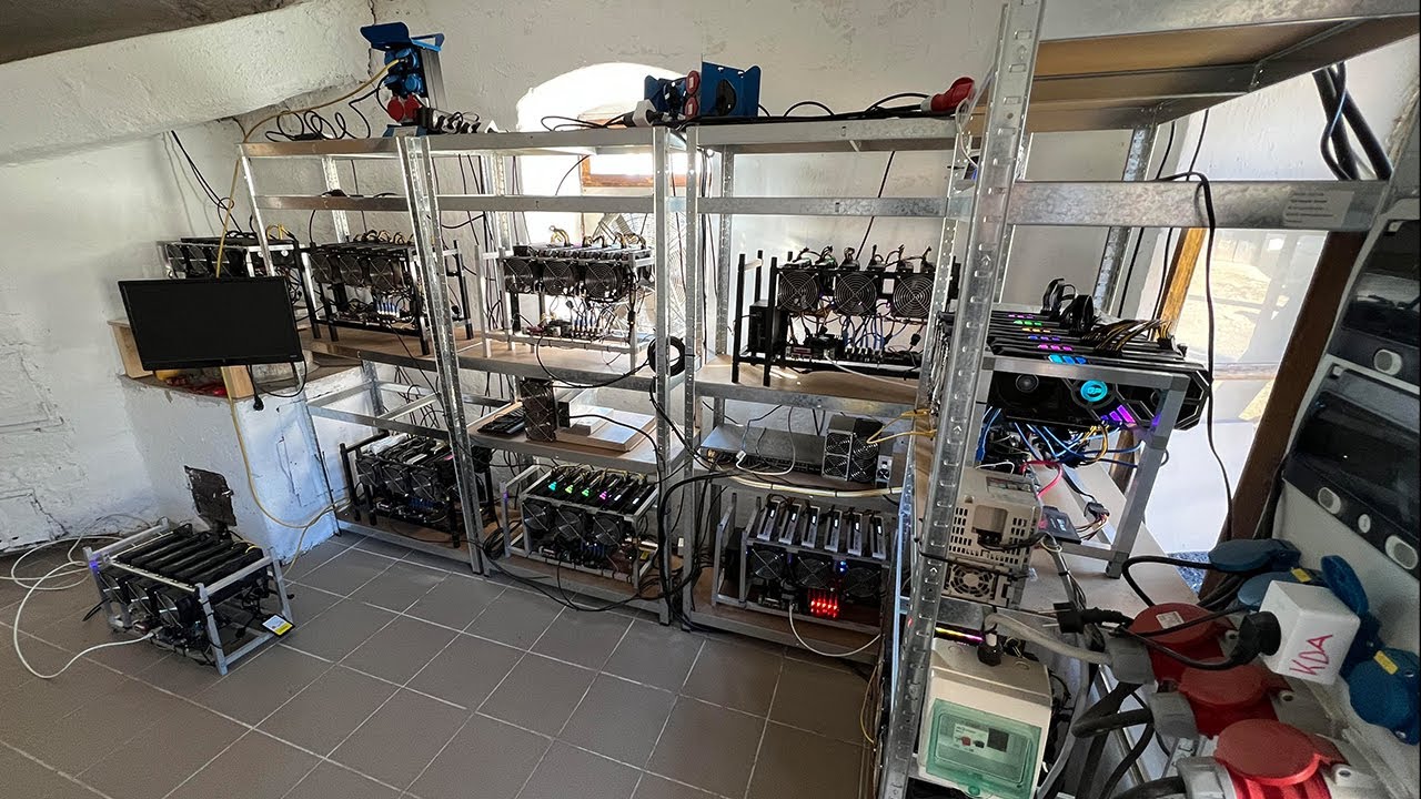 RIESEN Mining Farm! Sie wird verkauft! 100.000€ Neupreis!