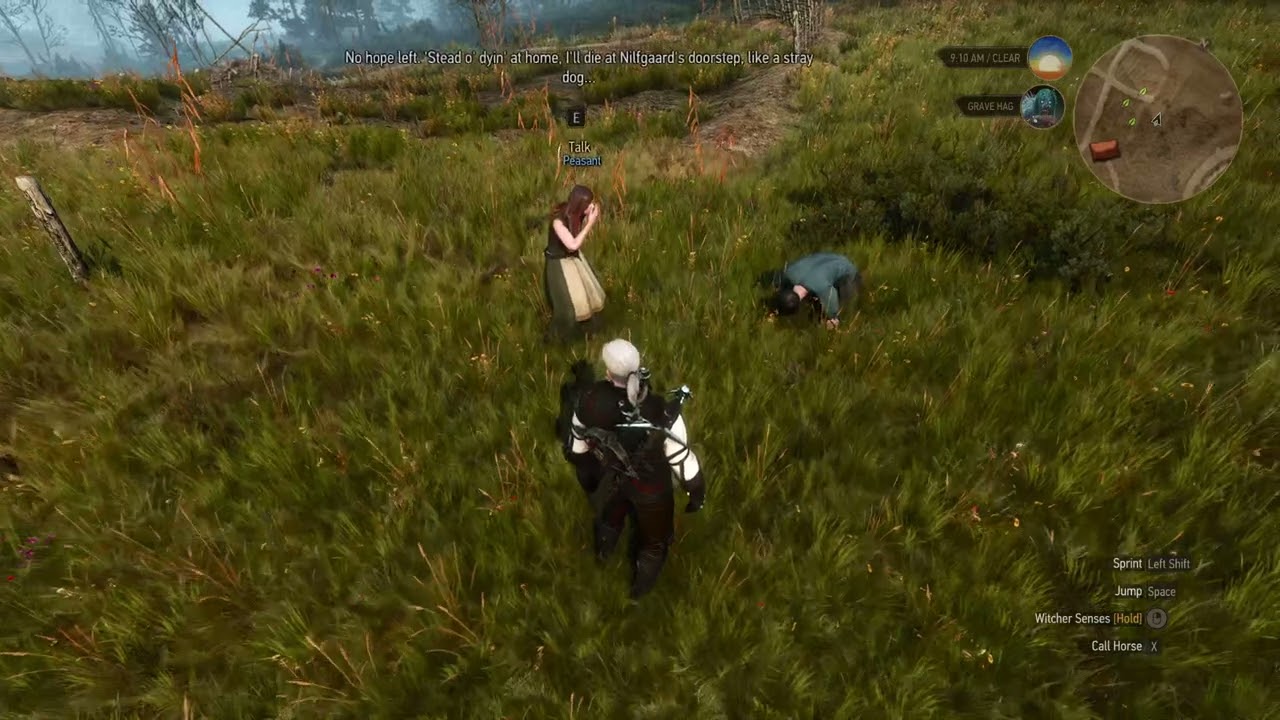 Witcher 3 Removed Content: Infected Velen Peasants