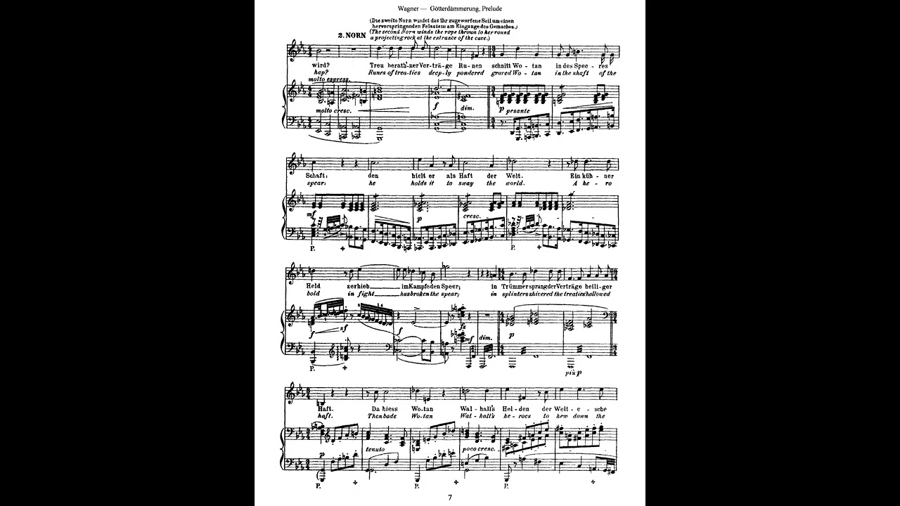 Götterdämmerung - Prelude and Act 1 complete with orchestra only - no vocals