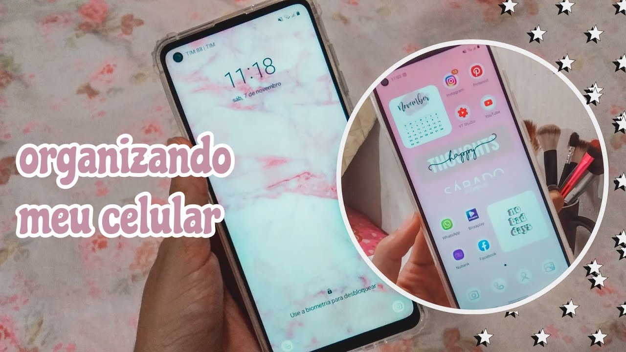 organizando meu celular do zero/ como faço widgets estilo ios 14