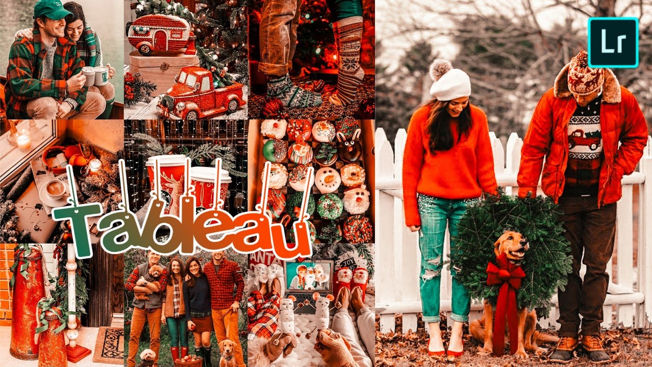 Lightroom Mobile Presets Free Dng + Xmp | Christmas Preset Lightroom Tutorial 2019 | Tableau Preset