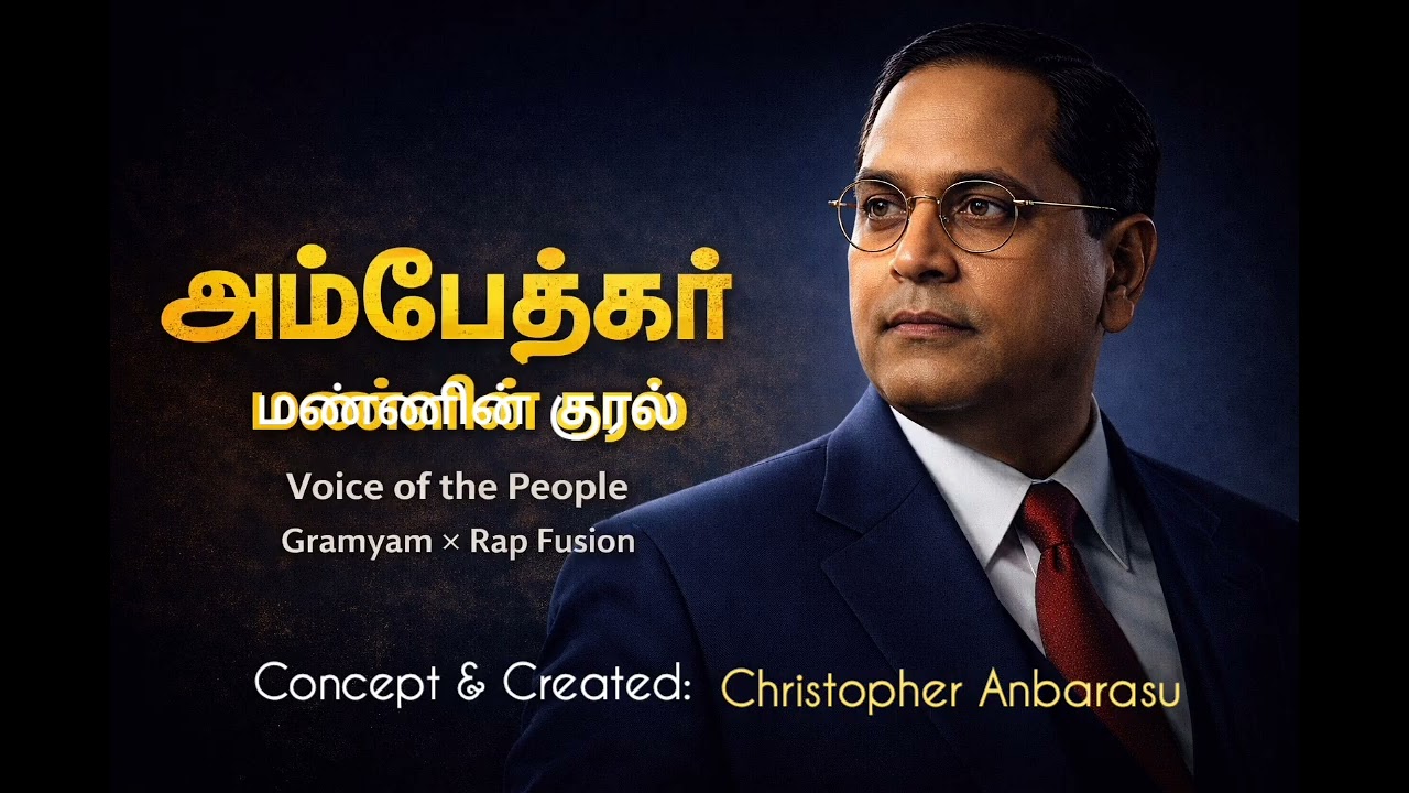 அம்பேத்கர் – Voice of the People | Tamil Folk Rap | Social Justice Anthem
