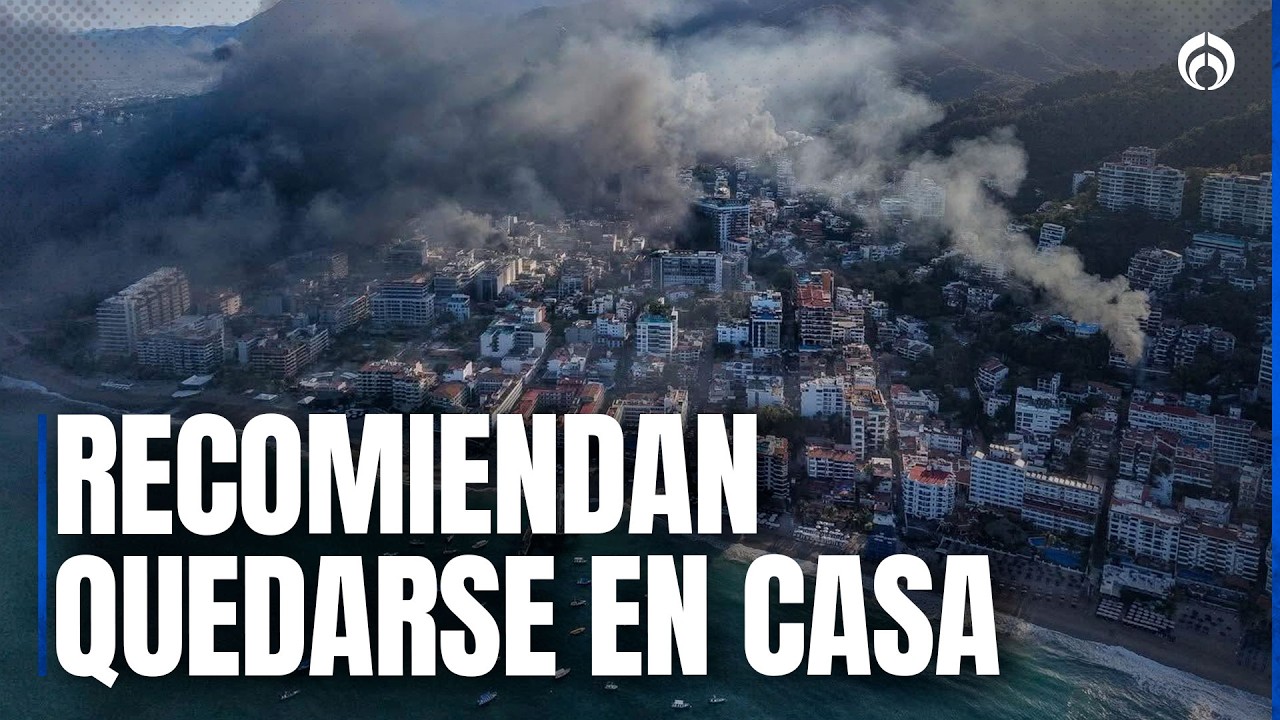 Puerto Vallarta bajo Código Rojo: calles desoladas por el crimen organizado tras caída del 'Mencho'