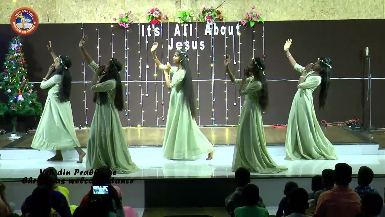 Christmas welcome Dance Ye Din Hindi Song. 2021 Maranatha Hospet
