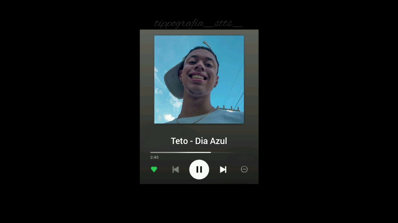 Teto - Dia Azul (letra)