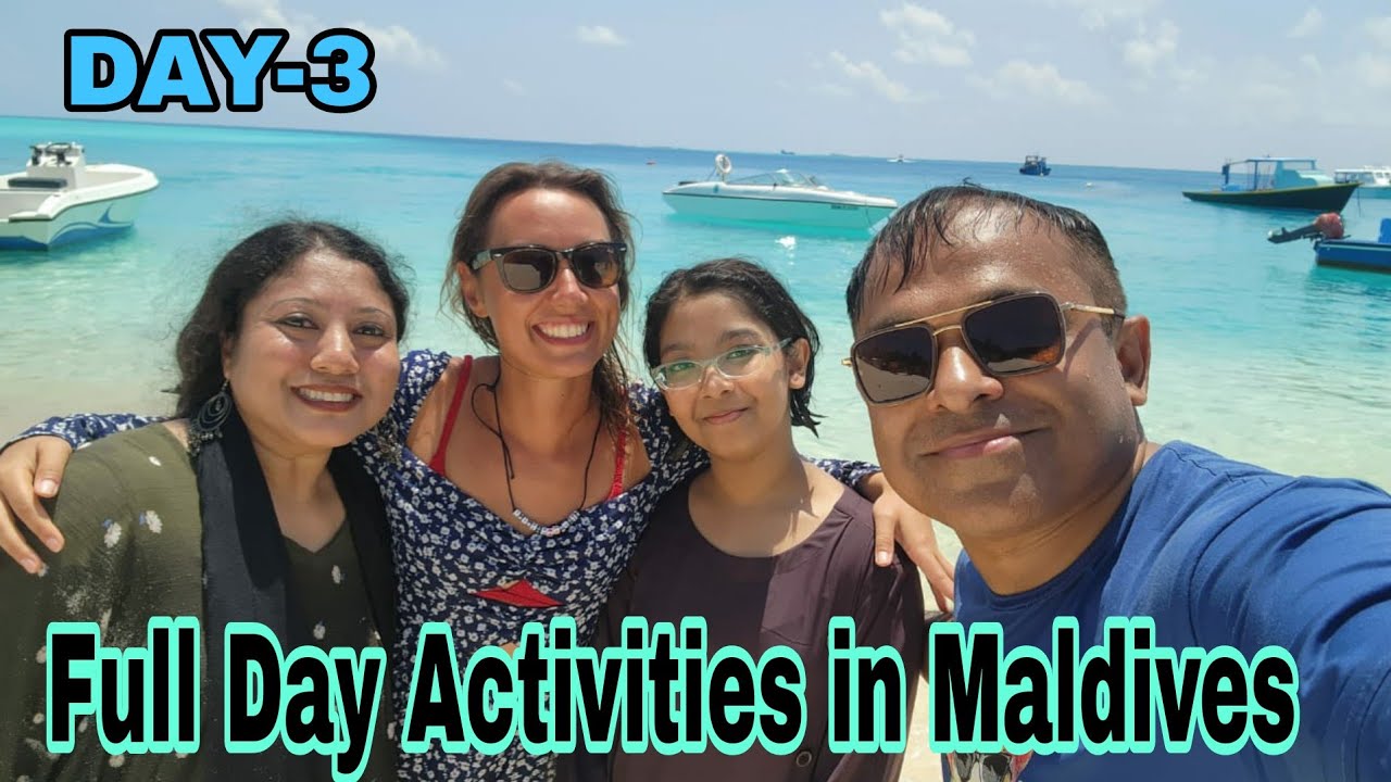 মালদ্বীপের ফুলিধু দ্বীপ ভ্রমণ | Full Day Activities | Dolphin | Fulidhoo island |Sand Bank|  Day-3