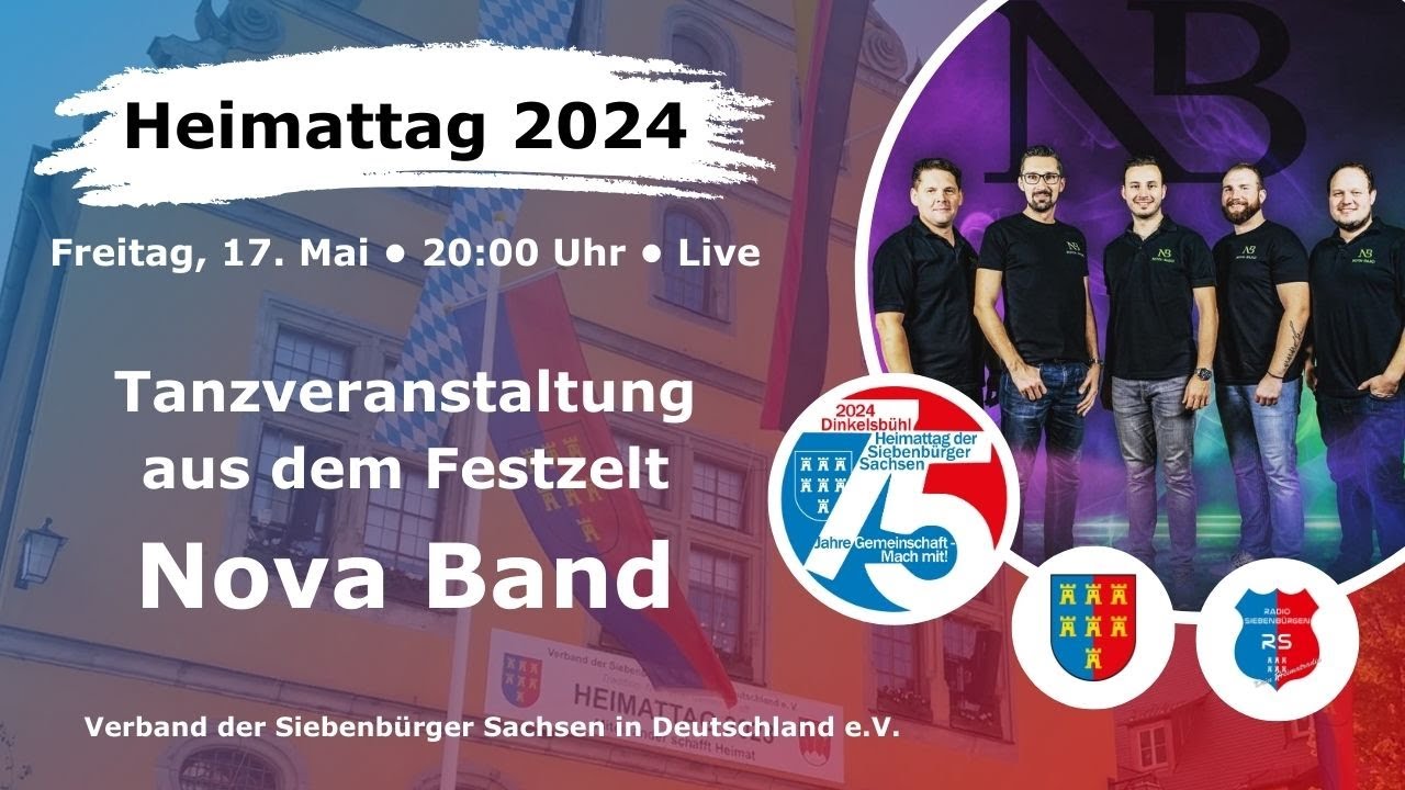 Nova Band | Heimattag der Siebenbürger Sachsen 2024 | Dinkelsbühl