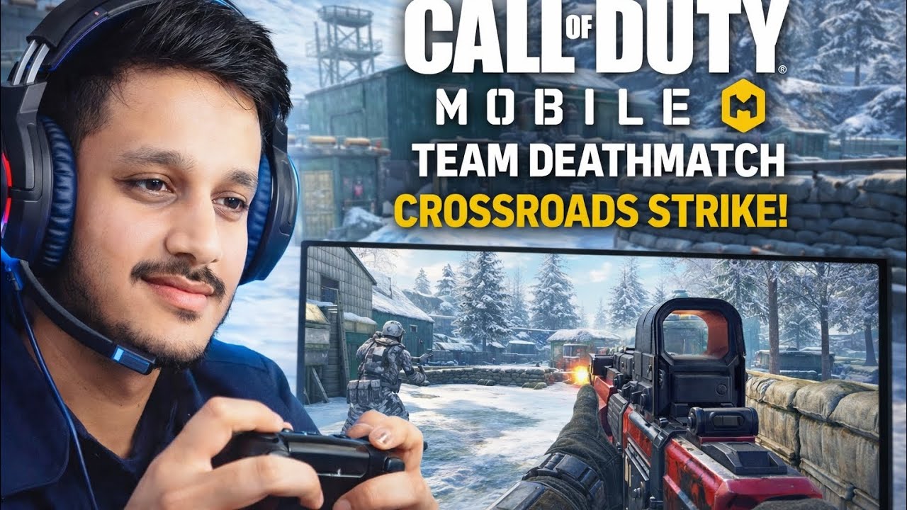 Call of Duty Mobile l TDM l Crossroads Strike Map #youtubegaming #callofduty #callofdutymobile #cod