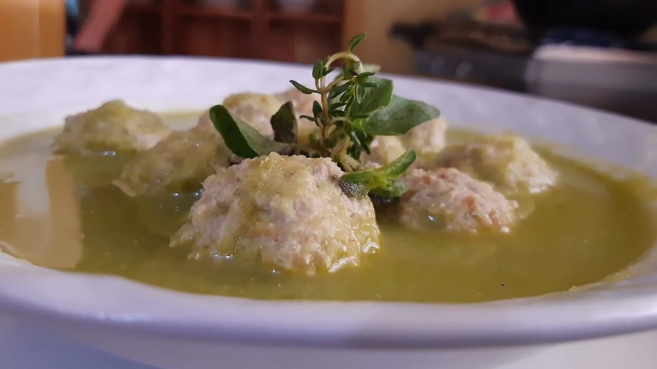 ALBONDIGAS EN SALSA VERDE