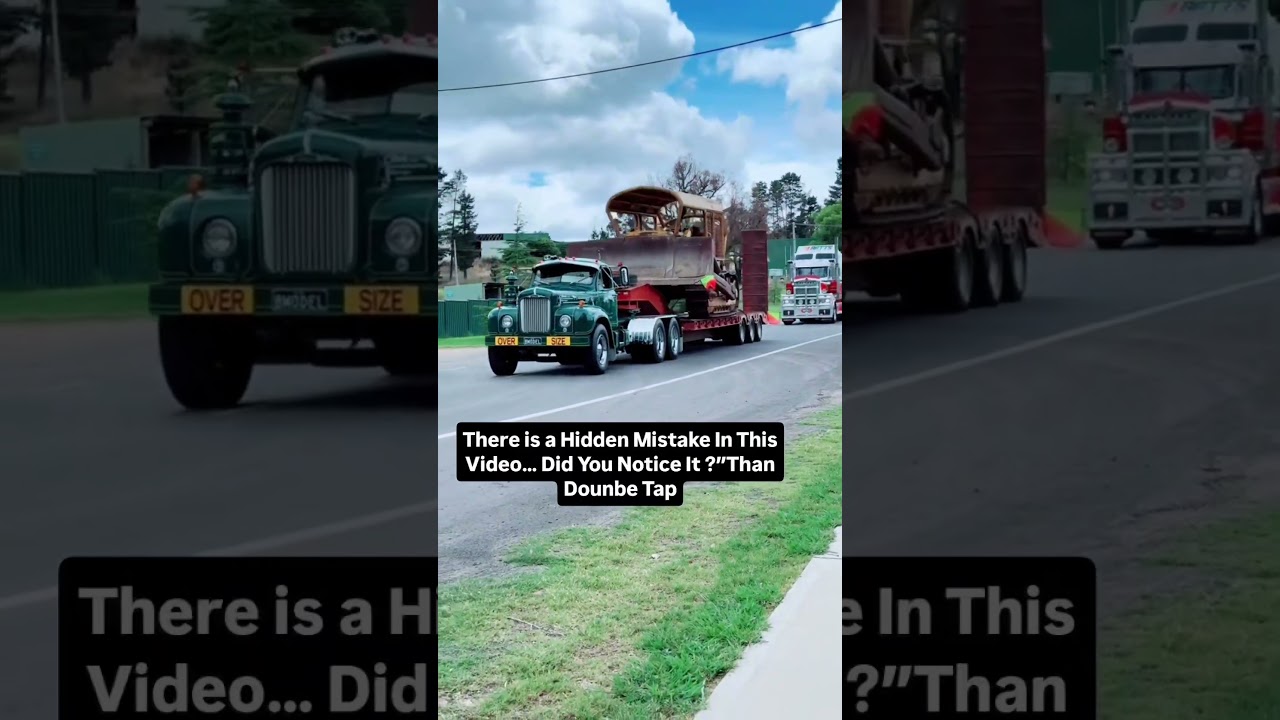 Challenge: Find the mistake ? #car #truck #reels #challenge #mistakes #ytshorts #driving #road