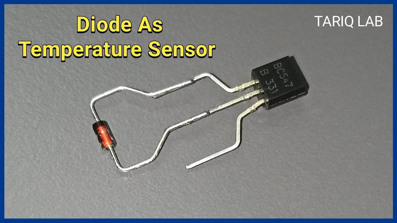 Diode as temperature sensor