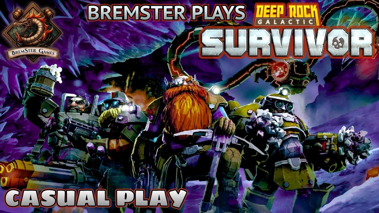 Deep Rock Galactic : Survivor - Casual Play