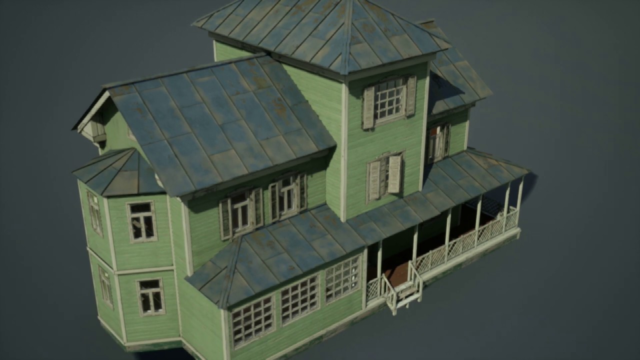 Modular Village Houses (UE4 Marketplace)