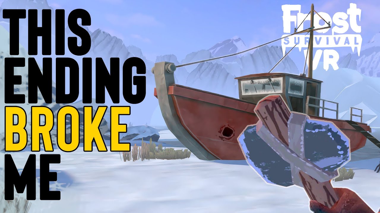I Survived 41 Days in Frost Survival VR and Found Something HORRIFYING at the Peak