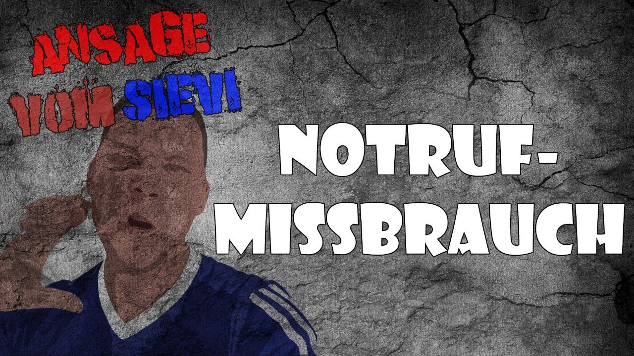 Ansage vom Sievi || Notrufmi&szlig;brauch