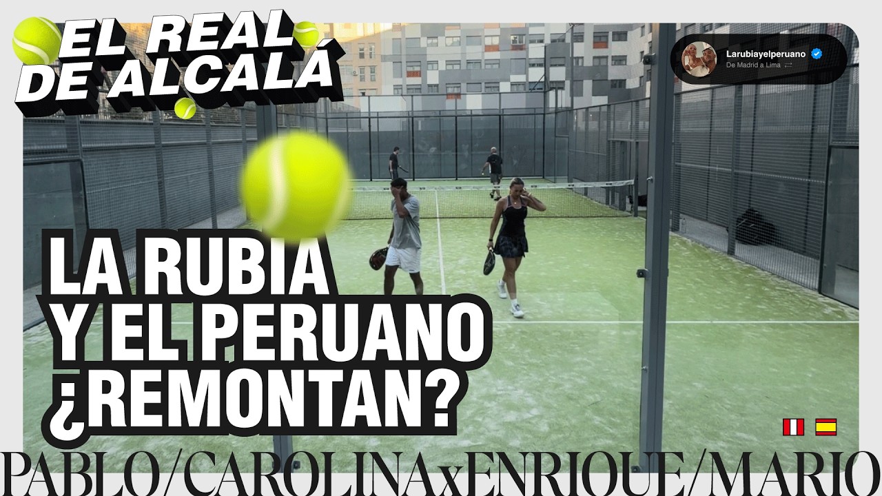 UN NIVEL 4.5🔥EN PLAYTOMIC NOS VISITA | ¿REMONTADA? | PÁDEL AMATEUR | LA RUBIA Y EL PERUANO EN APUROS