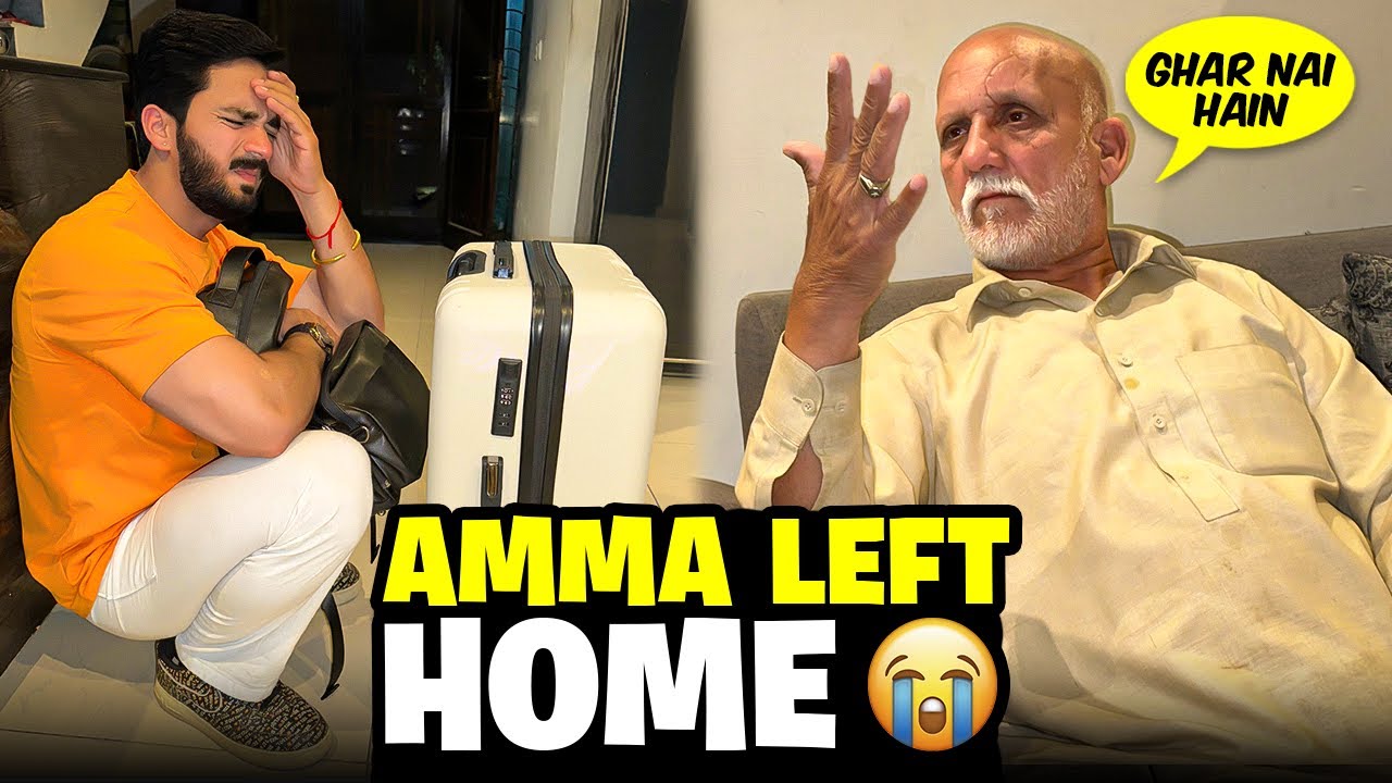 MAA G Ghar chor k chali gain😭We are Back in Lahore..💔