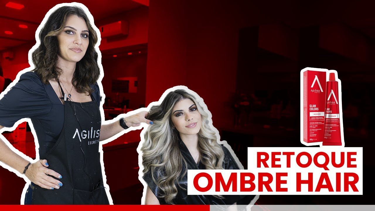 Como fazer retoque de Ombre Hair -  Por Patrícia Vasconcelos