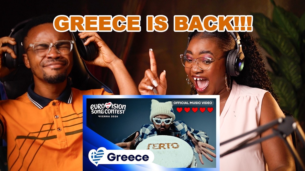 Akylas - Ferto | Greece 🇬🇷 | Official Music Video |REACTION #Eurovision2026